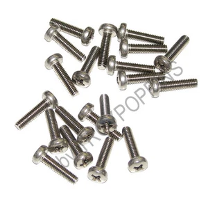 20-SS M4-0.7 X 16MM PPH PHILLIPS PAN HEAD MACHINE SCREWS METRIC STAINLESS STEEL - Picture 1 of 1