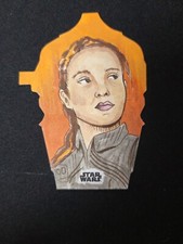 Star Wars Beskar Edition Shaped Sketch Card  TOPPS STAR WARS THE MANDALORIAN