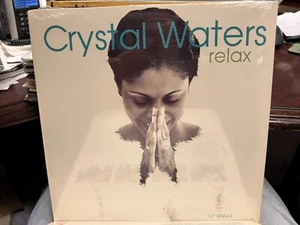 CRYSTAL WATERS RELAX  12" 1995 MERCURY 42285206111 HOUSE SEALED - Picture 1 of 2
