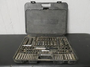 Craftsman Vintage 122pc Mechanics Socket & Ratchet Set USA Made - Picture 1 of 17