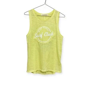 We The Free Yellow Tank Top Sleeveless Martine Time Size Small - Picture 1 of 6