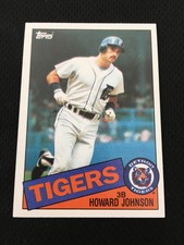 HOWARD "HOJO" JOHNSON ROOKIE 1985 TOPPS NEW YORK METS RC BASEBALL CARD !!