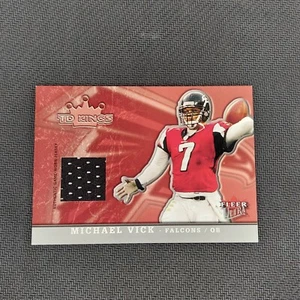 Camiseta deportiva Michael Vick Fleer Ultra TD Kings 2005/99 #TK-MV usada en juegos Falcons - Imagen 1 de 11