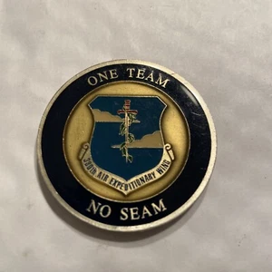 SELTENER 380TH AIR EXPEDITIONARY WING AL DHAFRA FIRST SERGEANT COUN.  CHALLENGE COIN - Bild 1 von 7