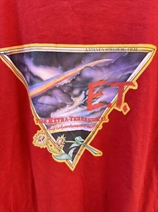 Vintage 1982 E.T. The Extra Terrestrial Movie T-Shirt Single Stitch Size L USA - Picture 1 of 4