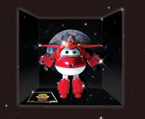 Go Super Wings Limited Edition Maximum Speed Hogi Transforming Robot Figure Toy Cover