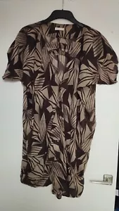 Whistles Silk Beach Cover Up UK14 - Picture 1 of 6