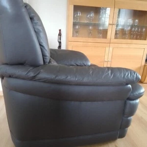 Rundeckcouch vollleder Marke Himolla incl.Sessel - Bild 1 von 11