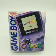 BRAND NEW GAME BOY GAMEBOY COLOR GBC GB CONSOLE ATOMIC PURPLE  FACTORY SEALED
