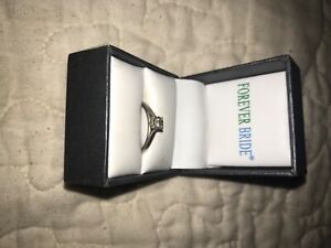 Forever Bride Cz engagement ring size 7