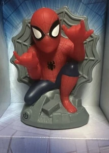 Luz Nocturna Portátil Personaje Spiderman Niños 3 Ajustes Funciona con Pilas - Imagen 1 de 9