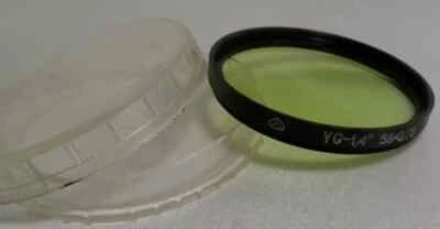 a Yellow Green 1.4x ARSENAL 58x0.75 Vintage Light Filter 58mm of Lens 1214 - Image 1 of 2