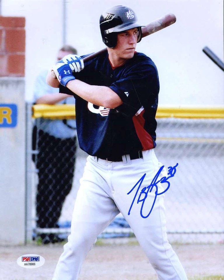 Todd Frazier Team Usa Psa/dna Signed Certified 8x10 Photo Authentic Autograph - Image 1 of 1