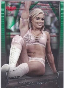 2021 Topps WWE Undisputed Base Superstar Roster Green #16 Mandy Rose 33/50 - Picture 1 of 2