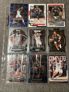 Lote de 9 tarjetas Kawhi Leonard Los Angelos Clippers (lote 2) - Imagen 1 de 2