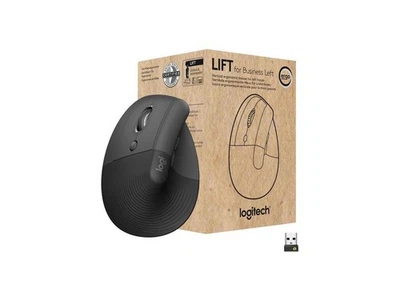 Logitech Lift for Business Left, Vertical Ergonomic Mouse - Left-handed, - Image 1 of 4