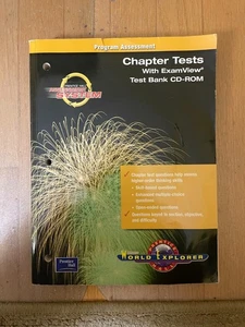 World Explorer Chapter Tests  - CD-ROM, by Pearson Prentice Hall - Picture 1 of 1