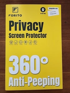 F FORITO 14 Inch 16:9 Laptop Privacy Screen Protector, Anti-peeping - Afbeelding 1 van 2