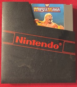 WWF WrestleMania (Nintendo Entertainment System 1988) NES autentico testato (WWE)