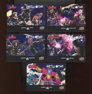 2024 Upper Deck Marvel Avengers, inserti paralleli blu Battle Time, U-PICK, WB12 - Foto 1 di 20