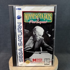 SEGA Saturn - Minnesota Fats: Pool Legend - Complete/CIB - Refurbished, VG
