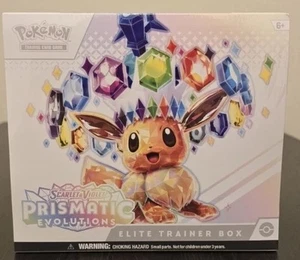 Pokemon Prismatic Evolutions Elite Entrenador Caja ETB Nuevo Precintado - Imagen 1 de 2