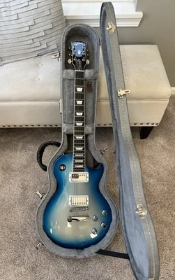 2007 Gibson Les Paul Robot Limited Edition 1st Run Blue Burst Solid Body - Image 1 of 4