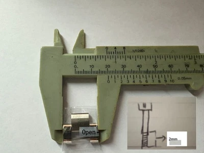 1 link Oris SS Band Bracelet strap diver small sec 07 82401 PEB Ø42mm Case 7609 - Image 1 of 4