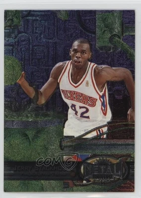 1997-98 Metal Universe Jerry Stackhouse #95 - Image 1 of 2