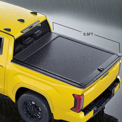 5.5FT Hard Retractable Truck Bed Cover For 2022-2025 Toyota Tundra - Image 1 of 4