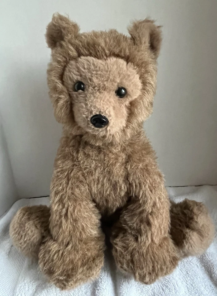Vintage 1976 R. DAKIN Pillow Pets 14” Brown Teddy Bear Plush Stuffed Animal - Image 1 of 4