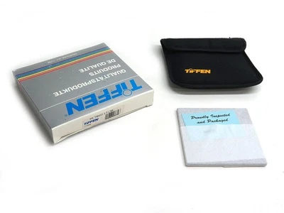 Tiffen 4x4" Tobacco 3 solid color lens filter warm brownish yellow 44TO3 - Image 1 of 4