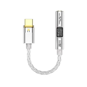 NK1 MAX USB C to 3.5mm Female Headphone Jack Adapter, Hi-Res 32bit/384KHz USB... - Picture 1 of 9