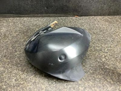 Ducati Panigale 1199 1199S 2012 escape trasero escudo térmico fibra de carbono 433 Foto 1 de 3