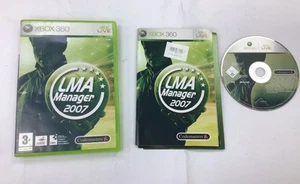 LMA Manager 2007 (Xbox 360 Game) With Manual Rare Game - Picture 1 of 2