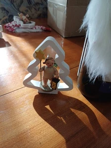 Wukengel Mit Stern Und Baum U.wichtelmütze - Bild 1 von 3