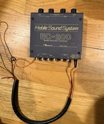 Nakamichi EC-200 EC−200H Móvil Crossover Old School Set Funcionamiento Confirmado Foto 1 de 4