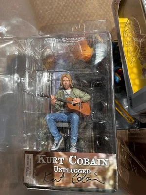 Kurt Cobain Nirvana Unplugged Neca Action Figure New Sealed! - Image 1 of 2