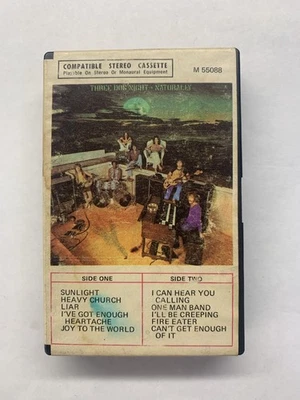 Three Dog Night "Naturally" Cassette M55088 Clamshell Slipcase Paper Label 1970 Foto 1 de 4