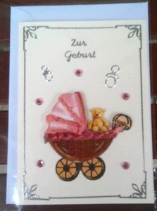 3D Karte "Zur Geburt" - Bild 1 von 1