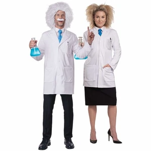 World Famous Physicist Scientist Einstein Unisex Adult Mens Womens Costume - Picture 1 of 5