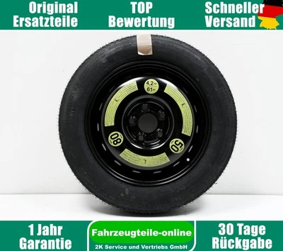 Ersatzrad Notrad Pirelli 0254051 15 Zoll 4,0J 35ET 5/98 Pirelli 125/80R15 95M - Bild 1 von 2