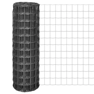 Grey PVC Coated Steel Wire Fence 25x1.2m Durable Garden Protection 20kg - Picture 1 of 4