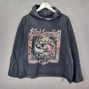 Blind Guardian Hoodie Mens Medium Black And Then There Was Silence Vintage - Picture 1 of 10