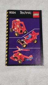 LEGO Technic 8024 Instruction Manual Only! No Bricks! VTG