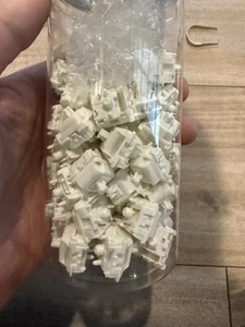 70 Count Mechanical Keyboard Switch White - Picture 1 of 2