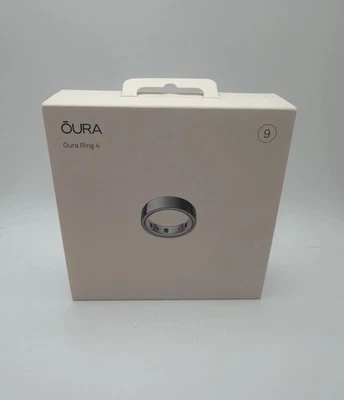 NEW Oura Ring 4 - Size 9 - Silver - Oura Ring Gen 4 - NEVER OPENED BRAND NEW - Image 1 of 4