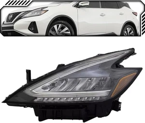 Left Headlight Assembly Drivers Side For 2019 - 2021 Nissan Murano NI2502270 - Picture 1 of 9
