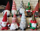 Christmas Gnomes Plush Decorations Indoor Large 18" Tall Set Of 9 Different New