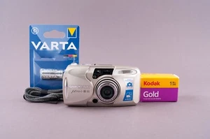 Cámara fotográfica de apuntar y disparar Olympus Mju III 80 80 35 mm - Imagen 1 de 11
